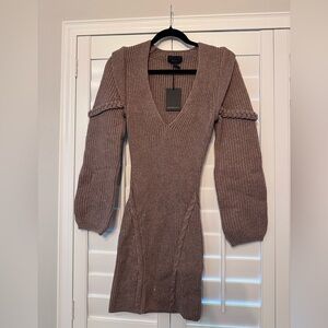 Michael Costello sweater dress XS